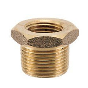 画像2: 砲金継手　ブッシング (2)