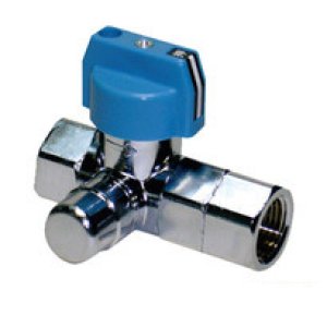 画像1: 検査孔付機器接続ガス栓 (1)